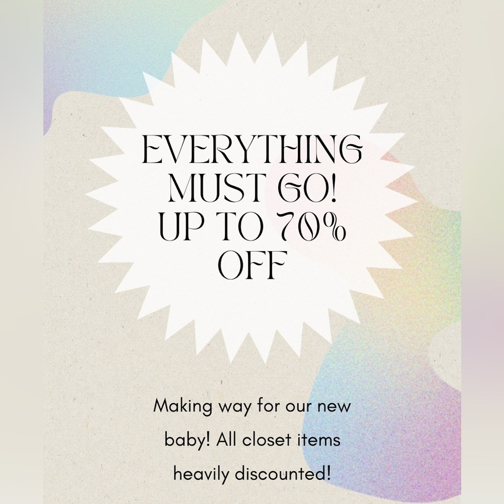BIG DISCOUNTS ON ALL ITEMS 🩷